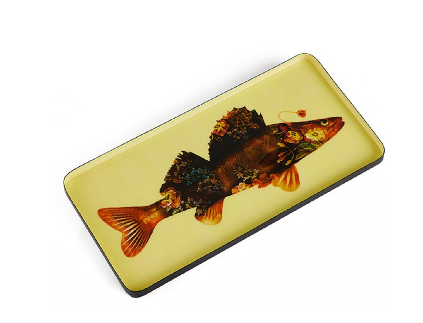 Bandeja rectangular pez