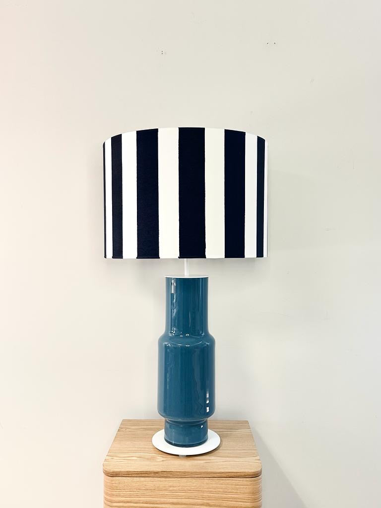 Pie de lámpara de mesa Azul