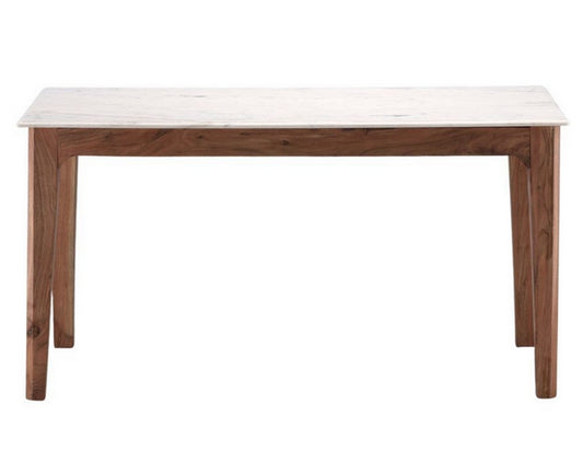 mesa madera marmol