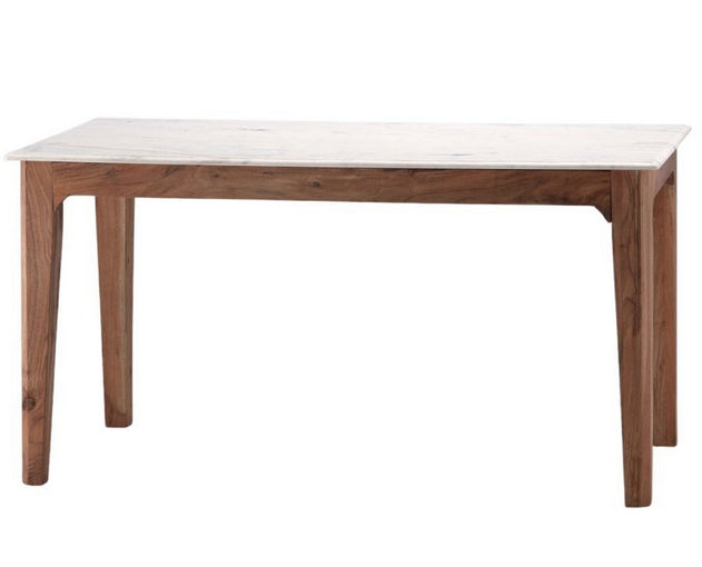 mesa madera marmol